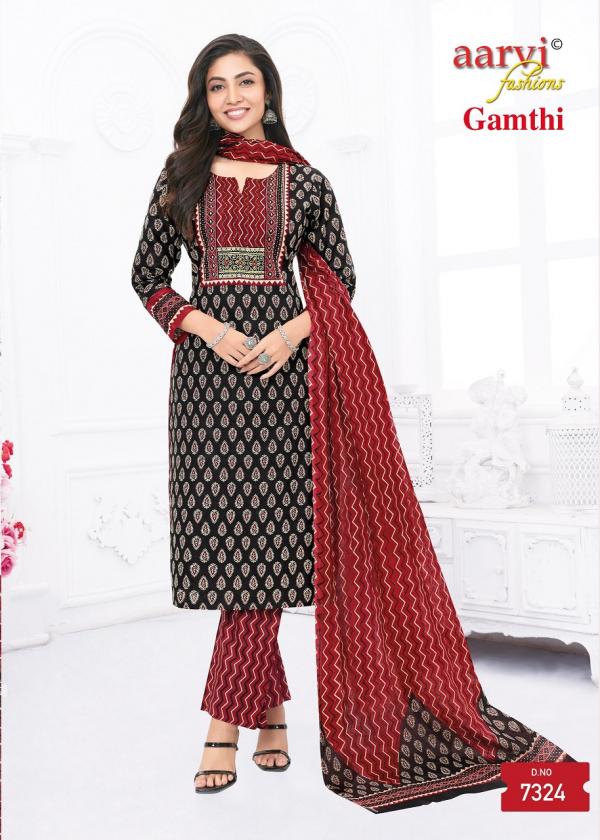 Aarvi Gamthi Vol-5 – Kurti Pant With Dupatta